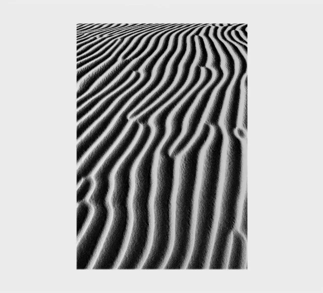 Abstract pattern of sand notebook by photolovers