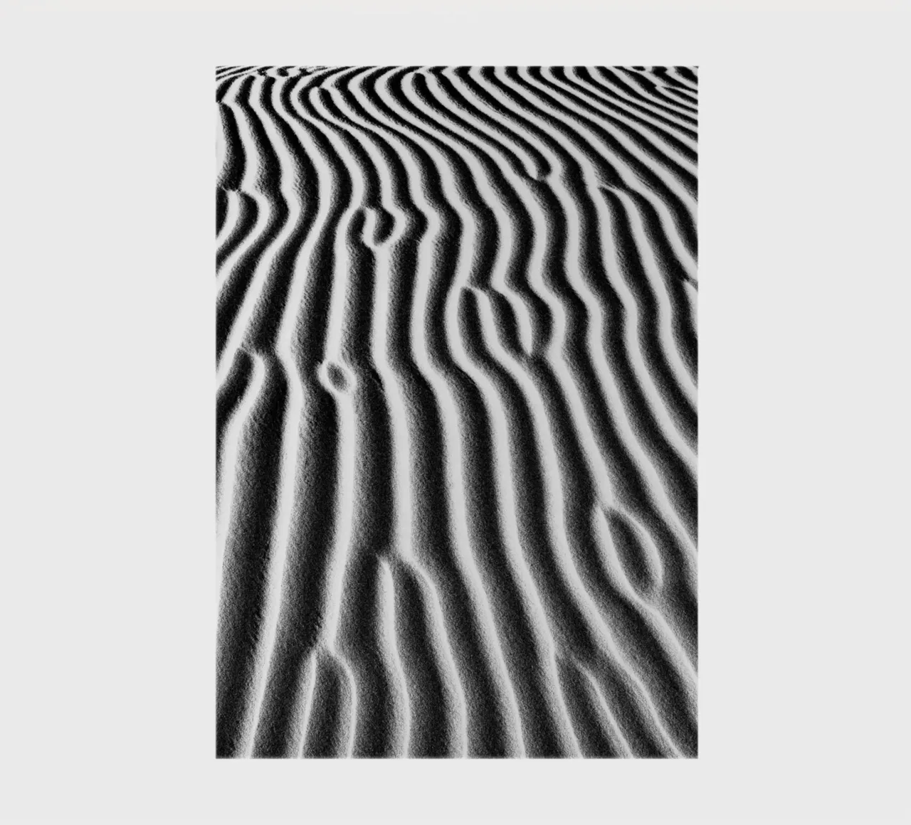 Abstract pattern of sand notebook by photolovers