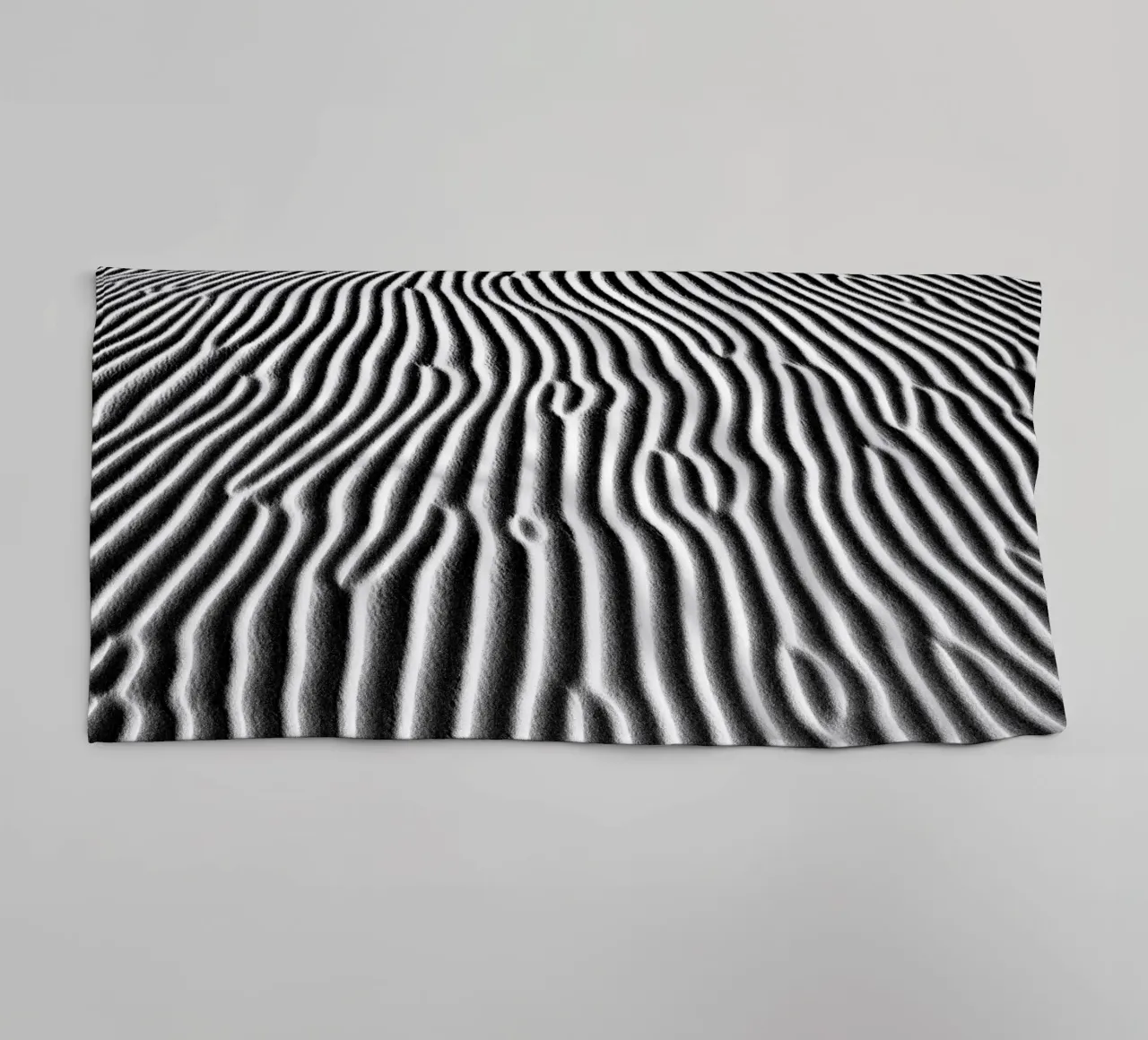 Abstract pattern of sand towel by photolovers
