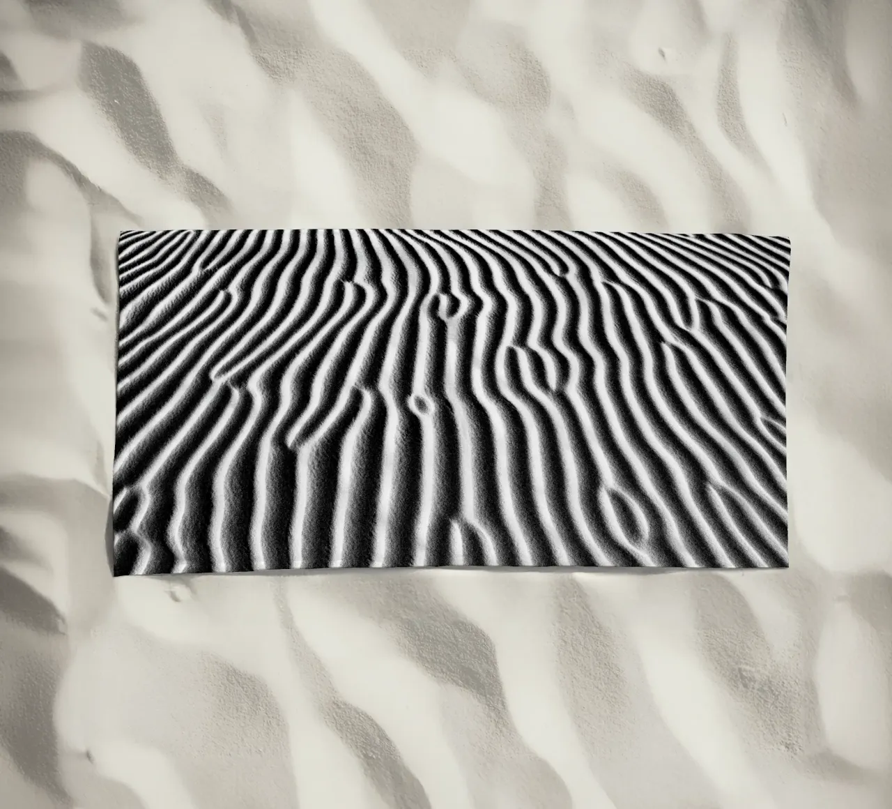 Abstract pattern of sand telo mare da photolovers