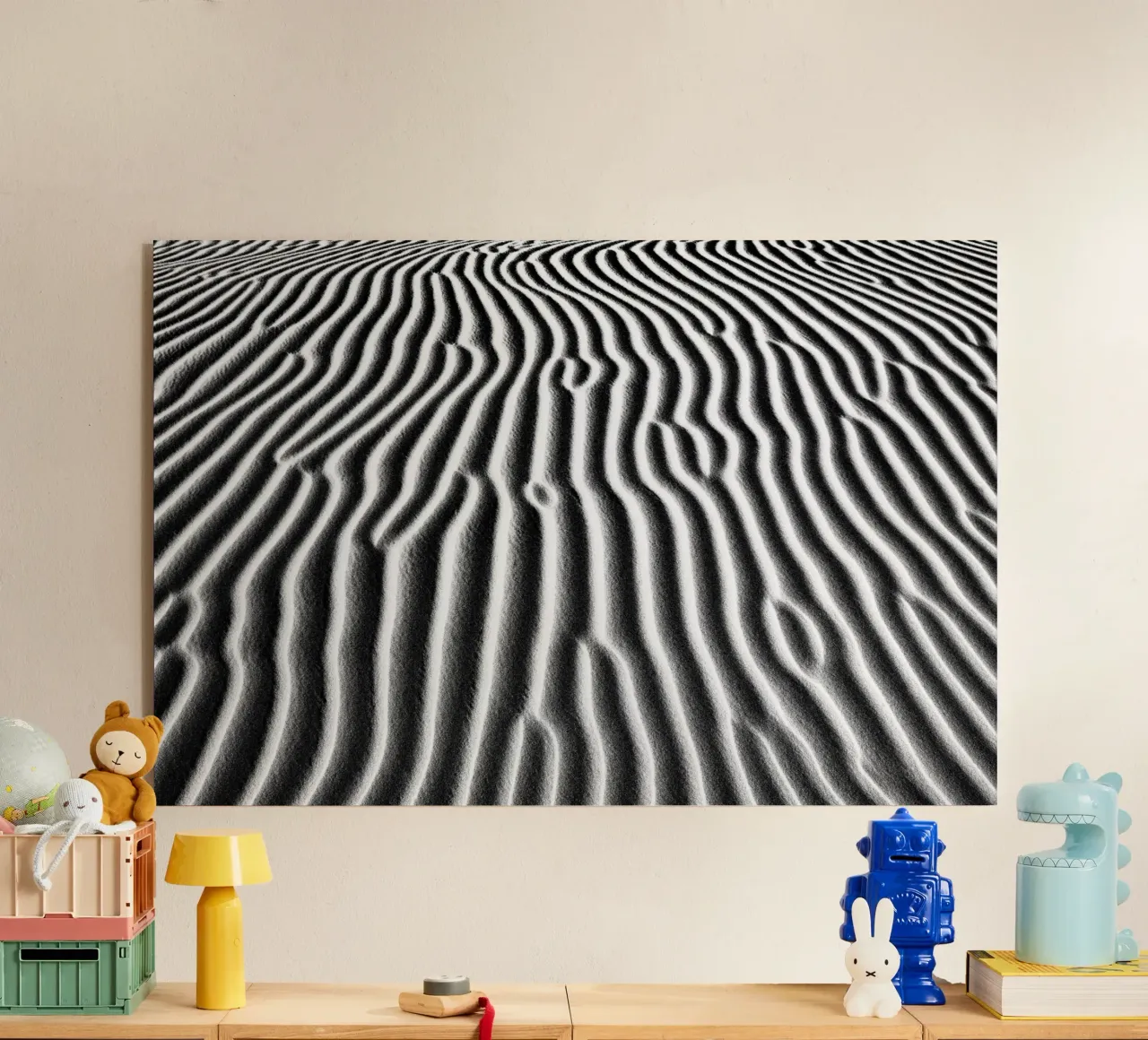 Abstract pattern of sand plexiglass da photolovers