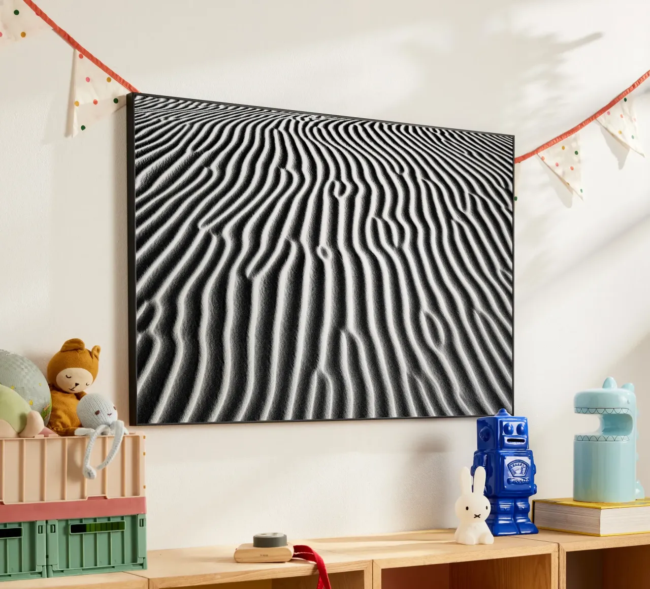 Abstract pattern of sand pannello forex da photolovers