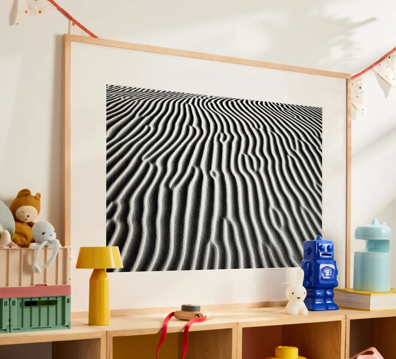 Abstract pattern of sand poster da photolovers