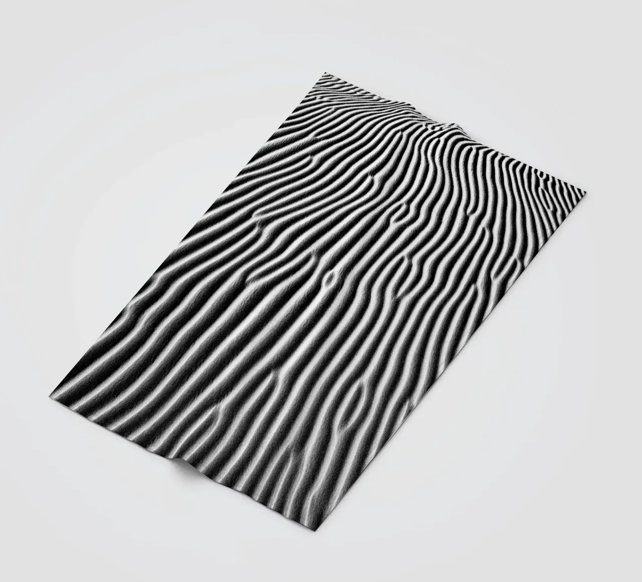 Abstract pattern of sand coperta in pile da photolovers