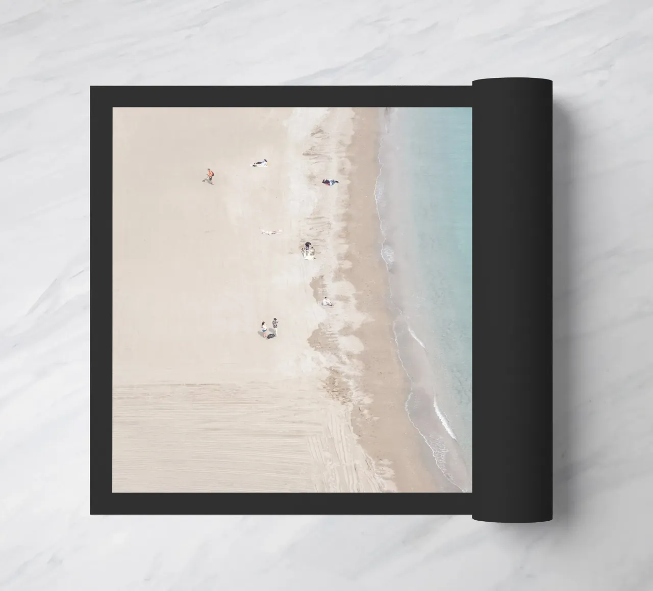 Aerial beach view zerbino da photolovers