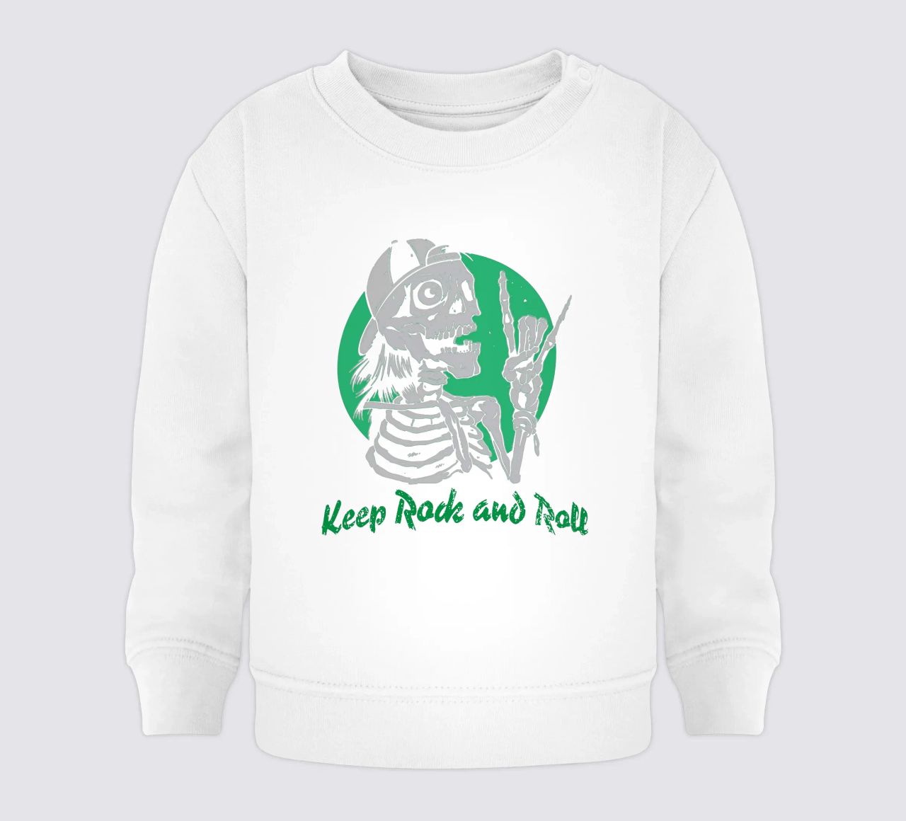 Mantenere il Rock and Roll felpa neonato da Gunawan Rb