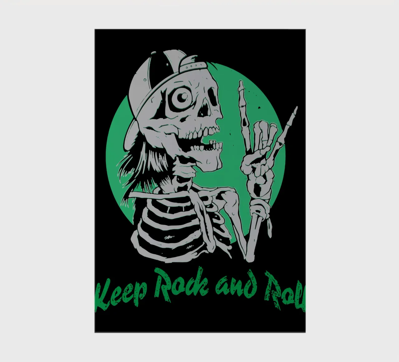 Keep Rock and Roll notebook by Gunawan Rb