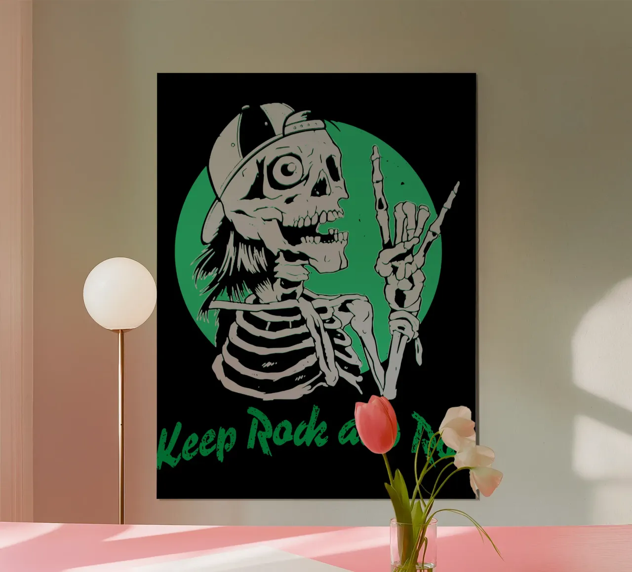 Keep Rock and Roll hahnemühle by Gunawan Rb