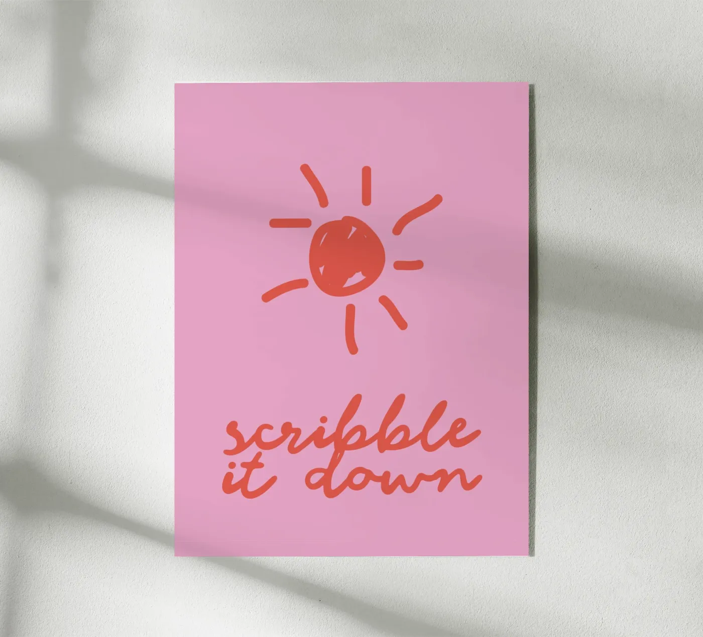 Scribble plexiglas de Your notes