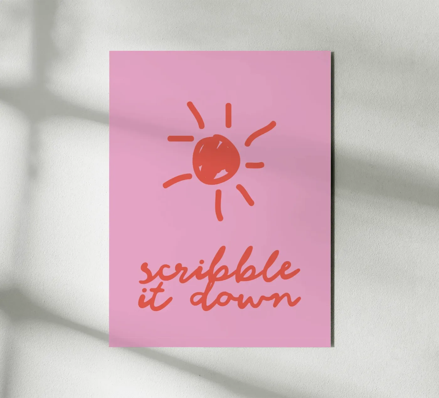 Scribble forex-plaat van Your notes