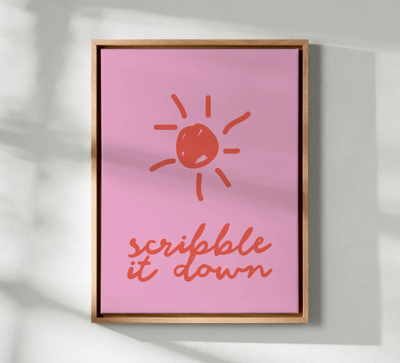 Scribble canvas van Your notes