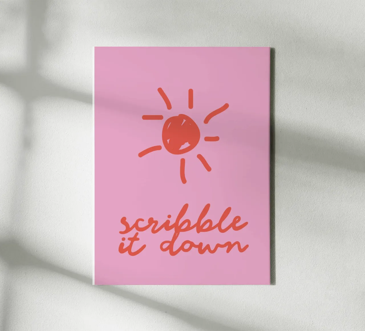 Scribble canvas van Your notes