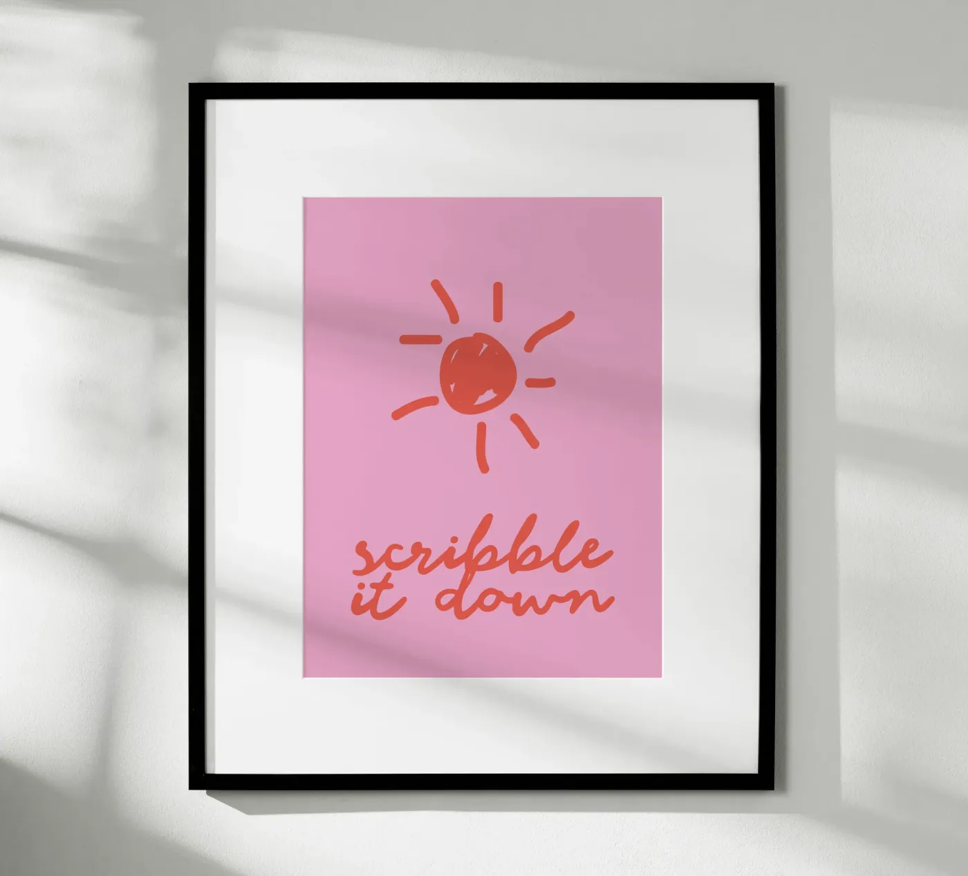 Scribble poster de Your notes