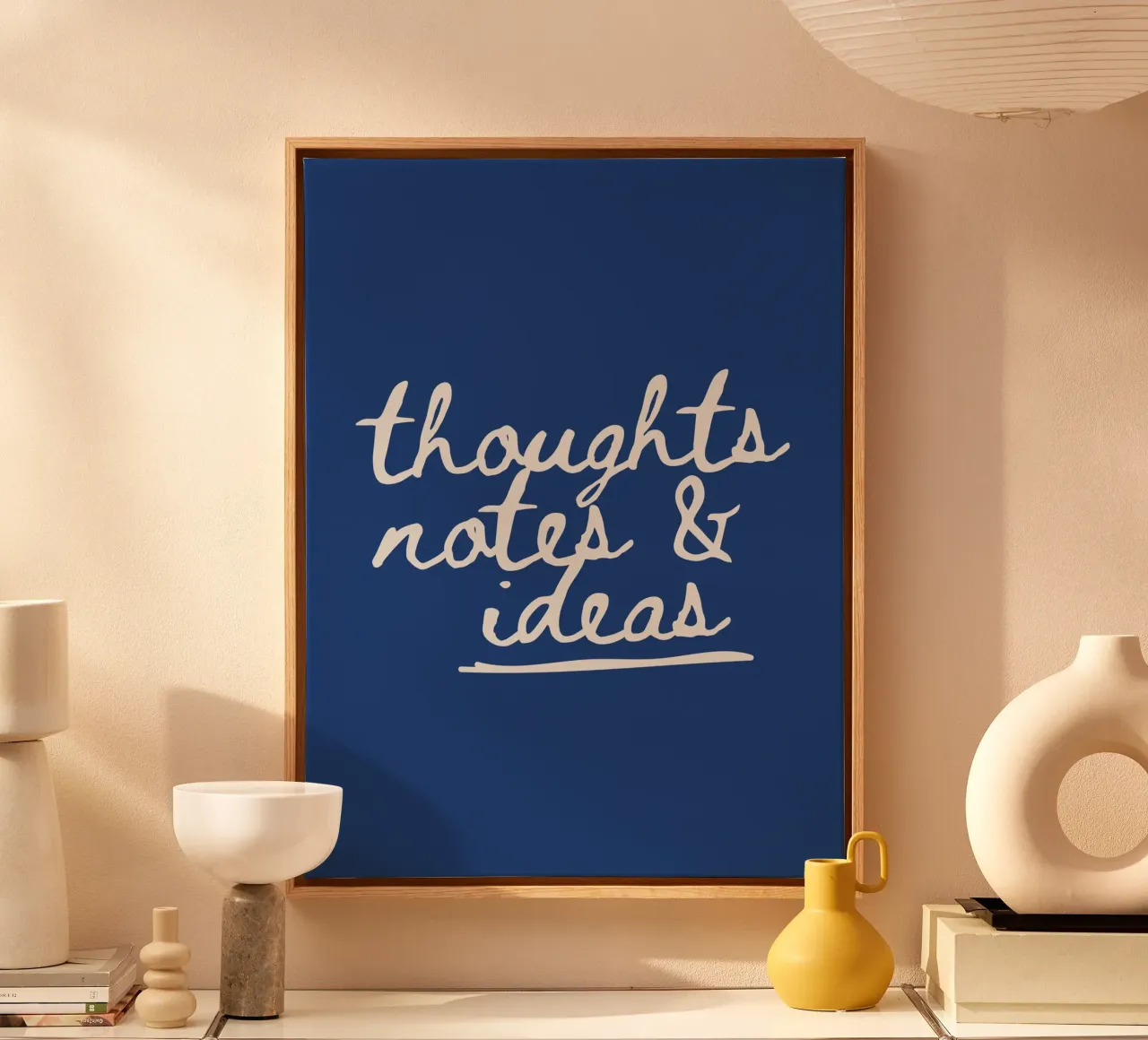 Thoughts canvas by Your notes