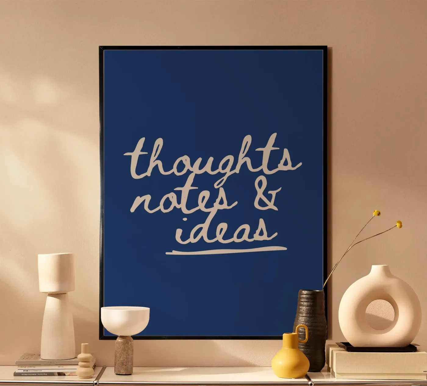 Thoughts poster da Your notes
