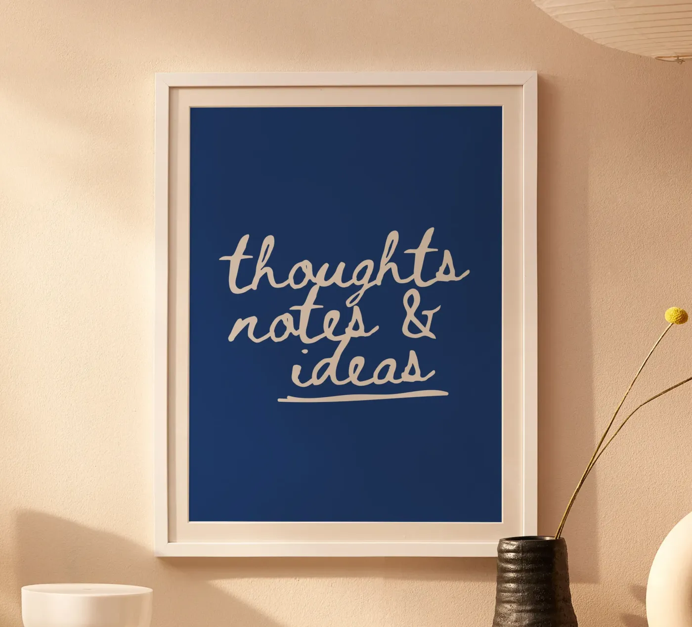 Thoughts poster da Your notes