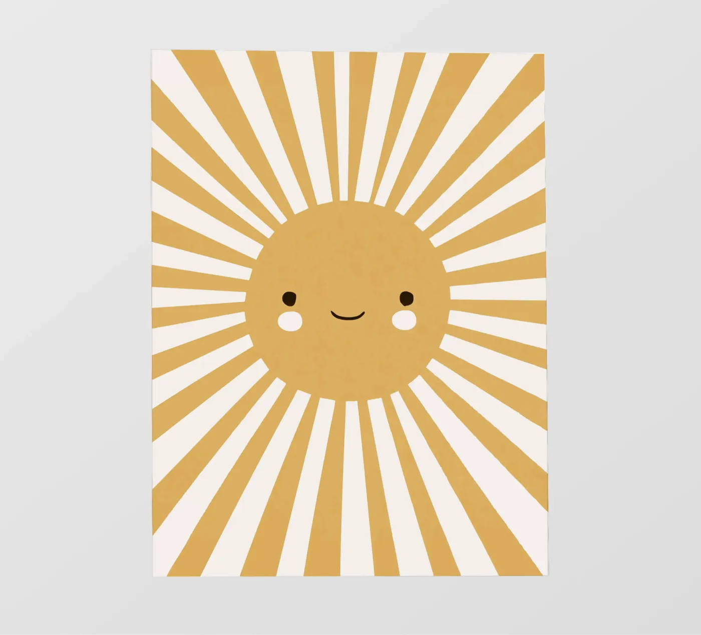Sun fotobehang van we line studio - design