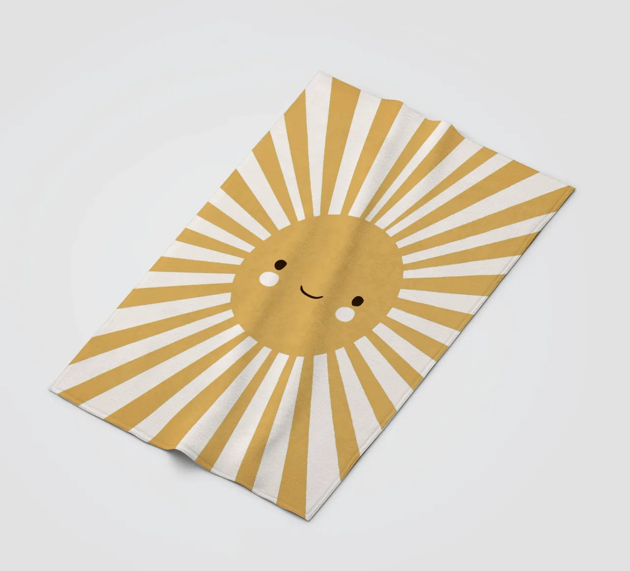 Sun Fleecedecke von we line studio - design