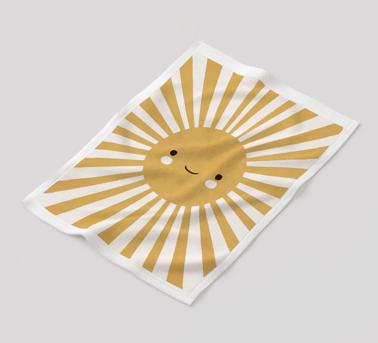 Sun Fleecedecke von we line studio - design