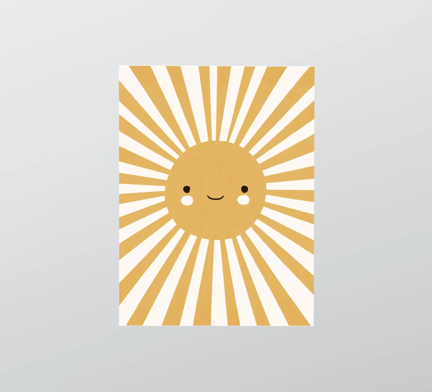 Sun sticker by we line studio - design