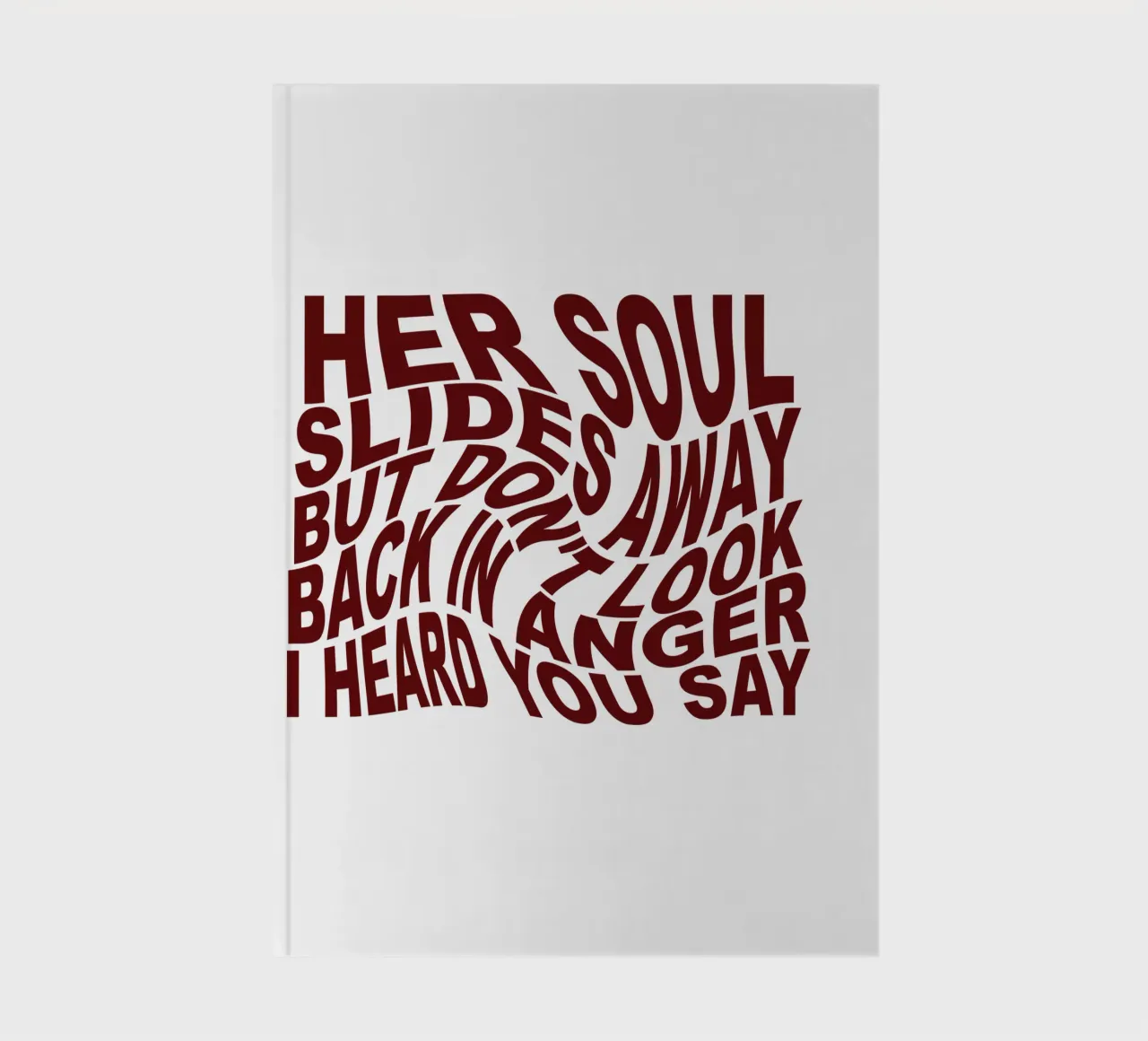 Don't Look Back in Anger notebook by Gunawan Rb