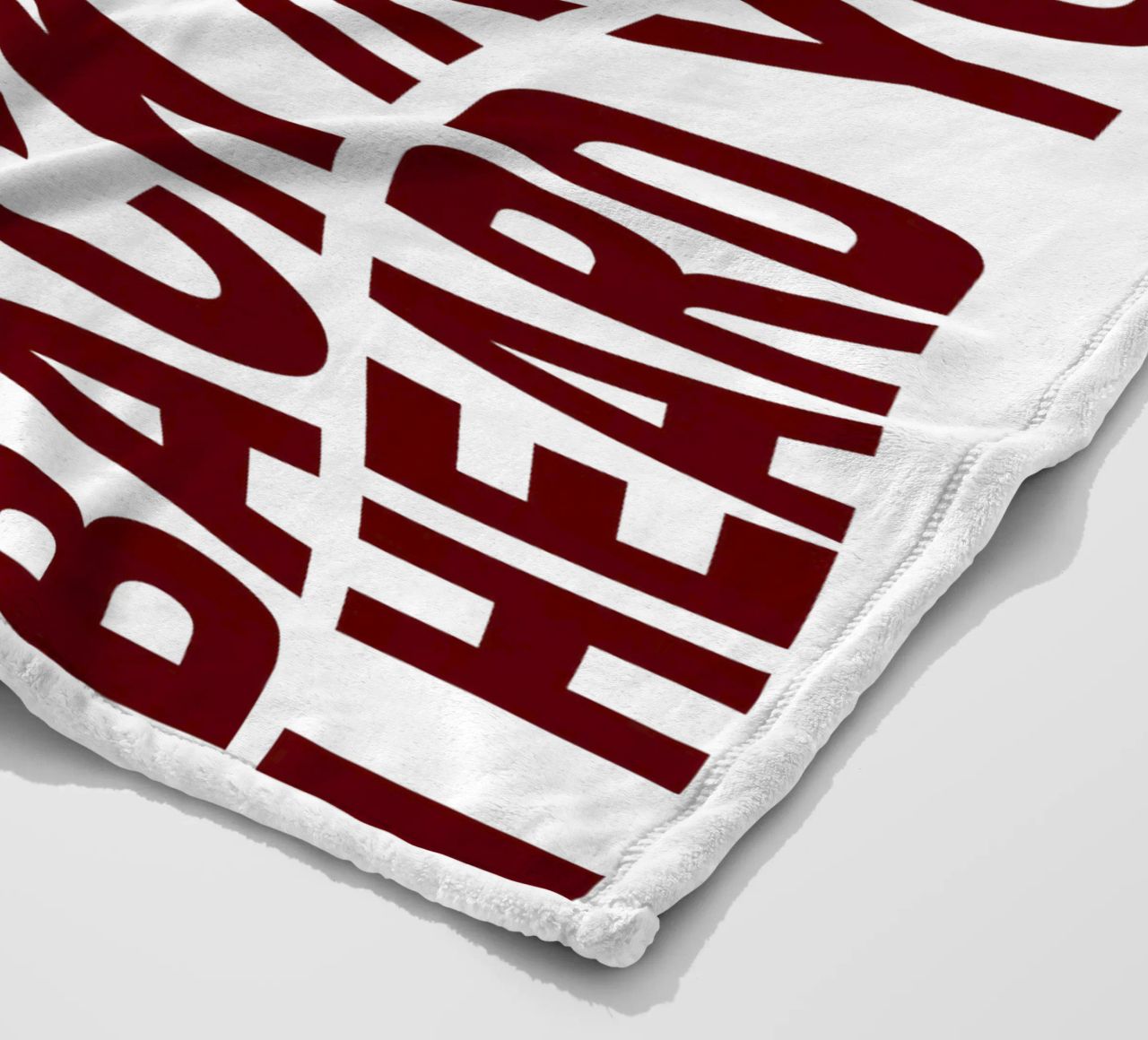 Non guardate indietro con rabbia coperta in pile da Gunawan Rb