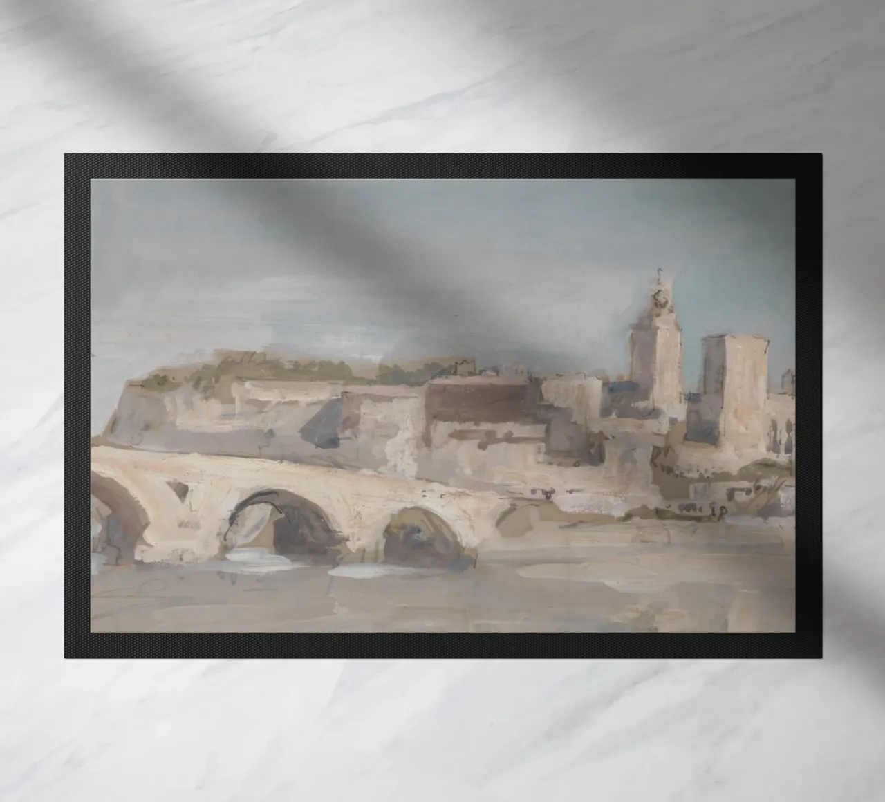 Avignone, città francese, Ponte zerbino da Vintage Posters