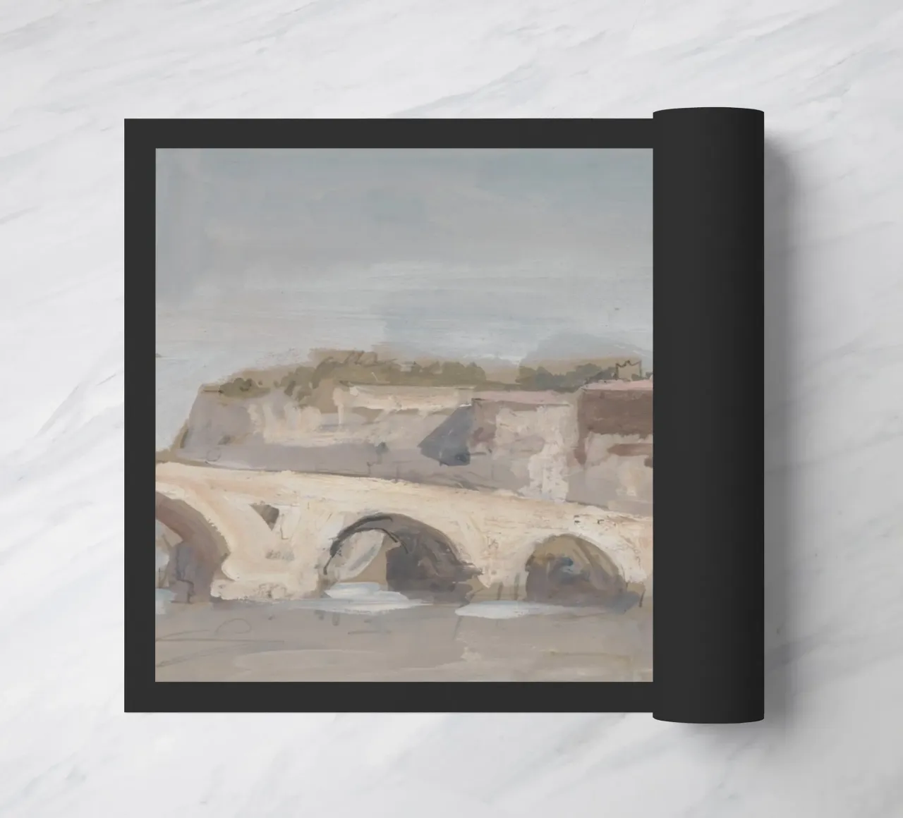 Avignone, città francese, Ponte zerbino da Vintage Posters