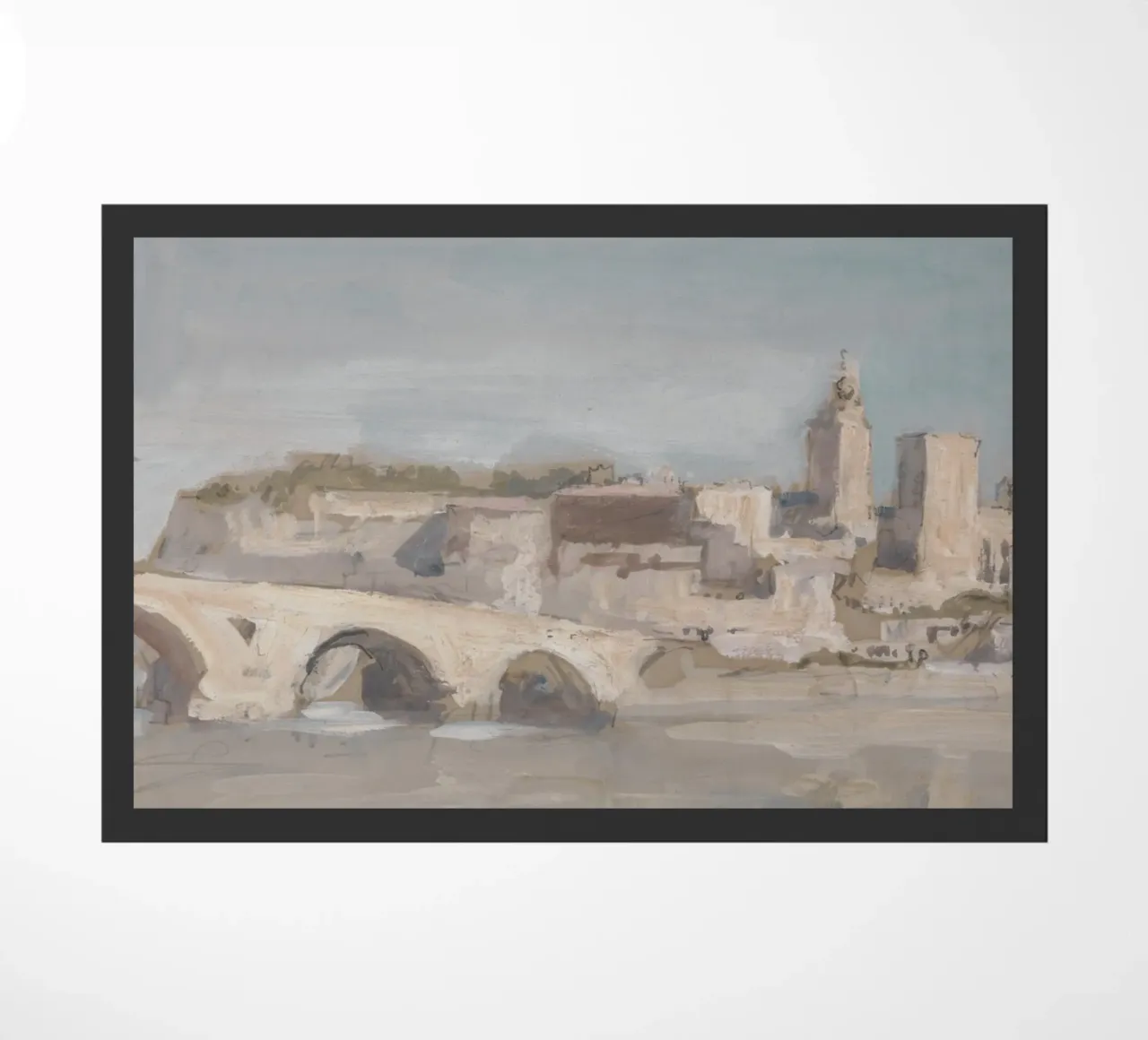 Avignone, città francese, Ponte zerbino da Vintage Posters