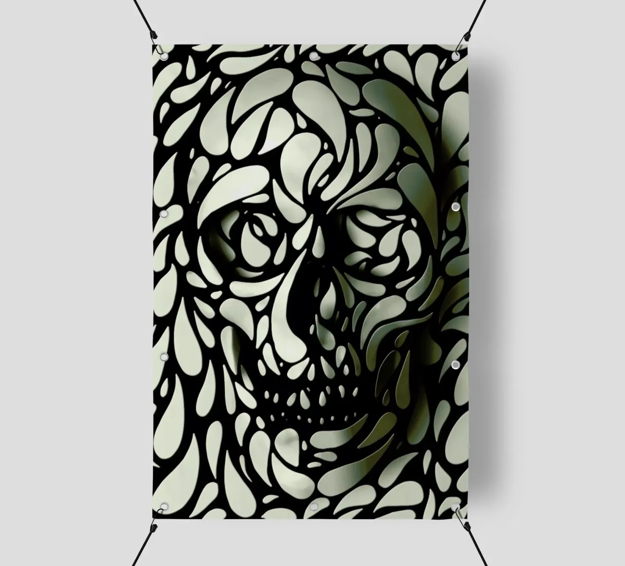 Skull IV telo in pvc da Ali Gulec