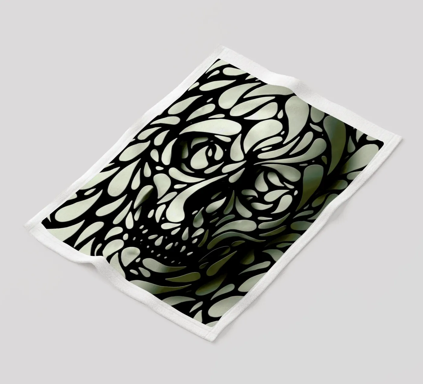 Skull IV fleecedeken van Ali Gulec