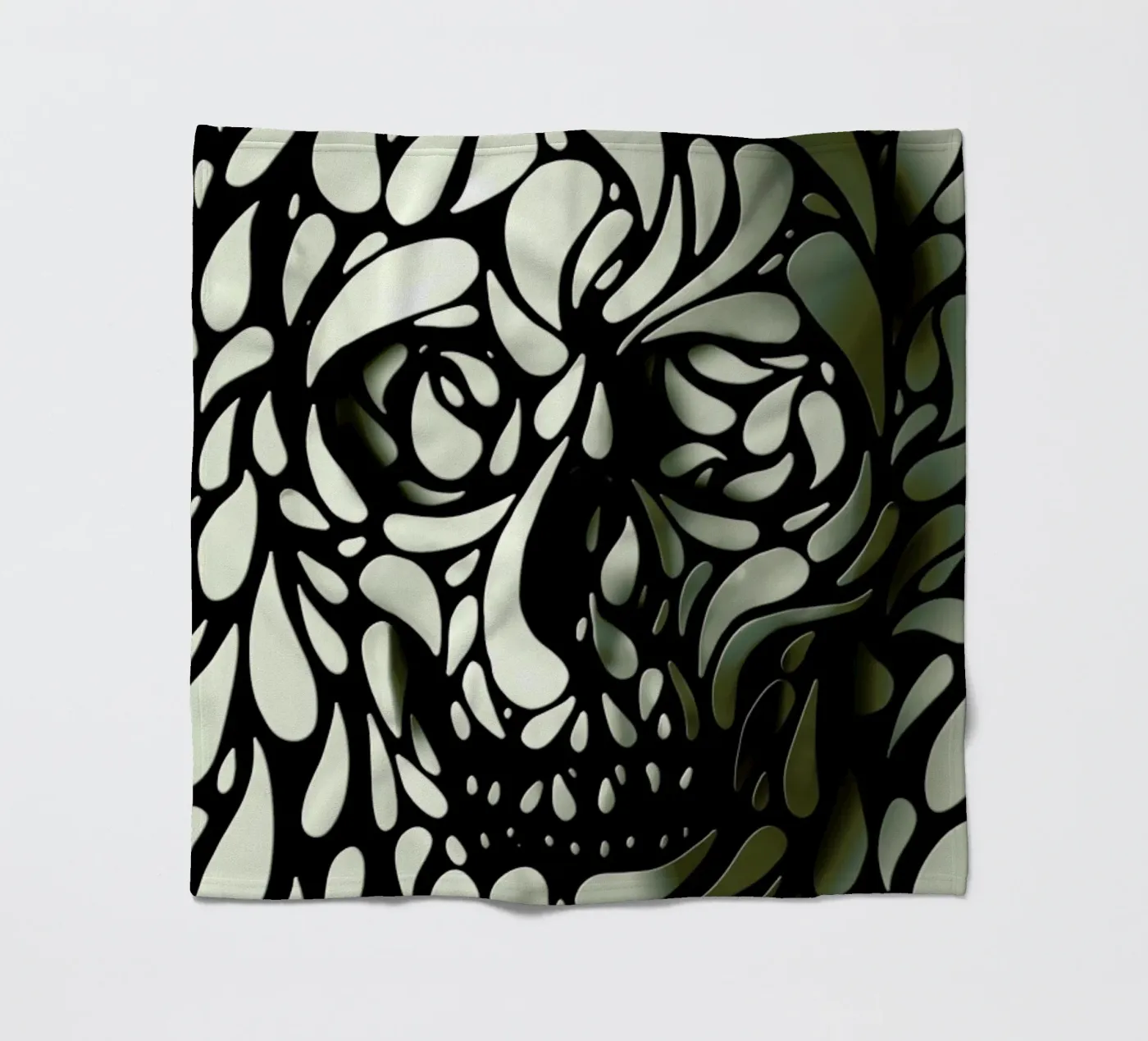 Skull IV fleecedeken van Ali Gulec