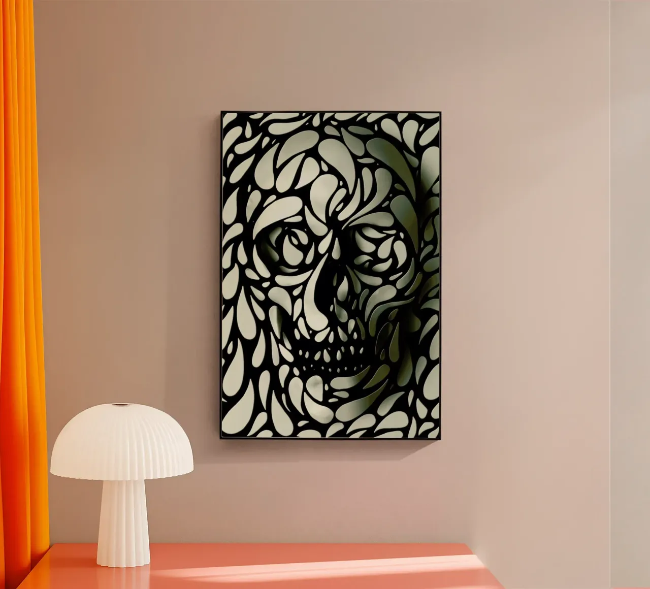 Skull IV plexiglass da Ali Gulec