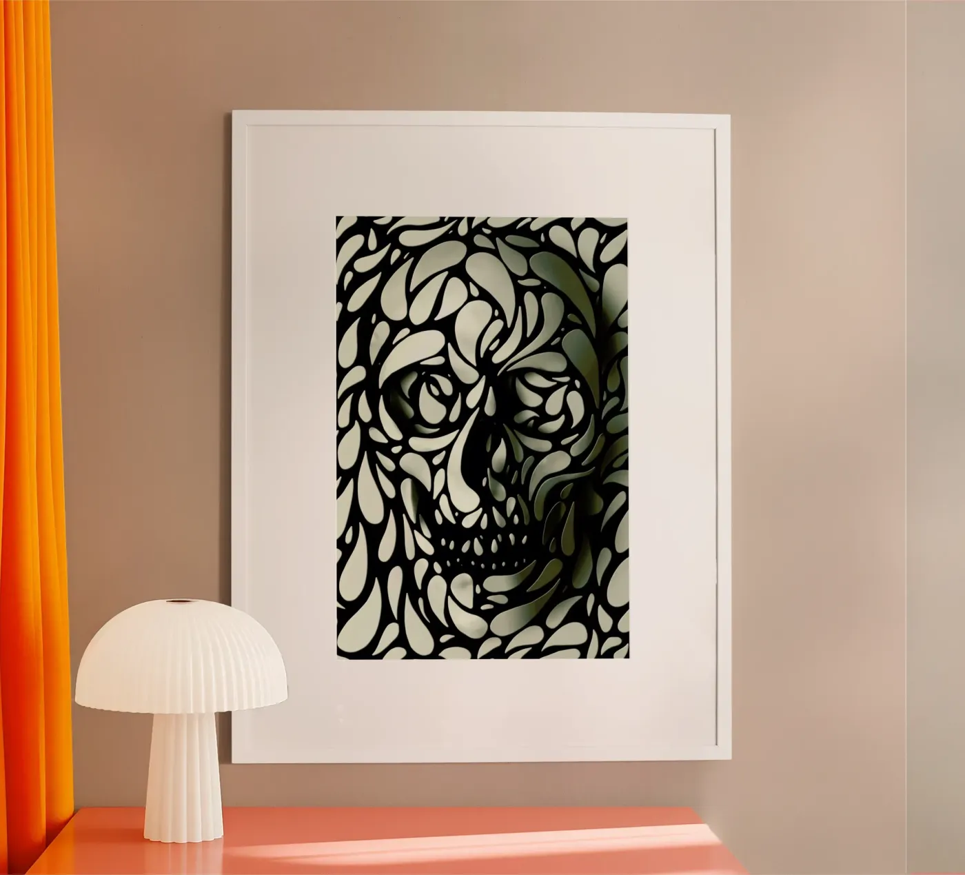 Skull IV poster by Ali Gulec