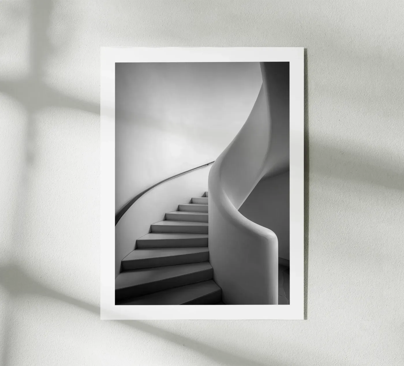 Fluid staircase acryl van Monochrome
