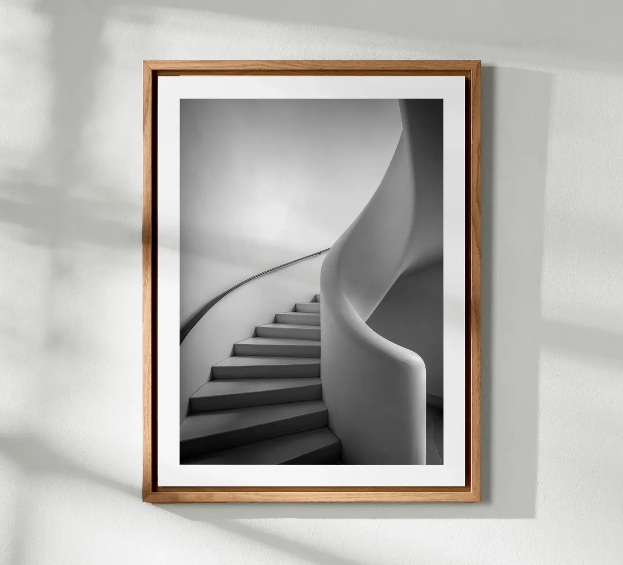 Scala fluida alluminio dibond da Monochrome