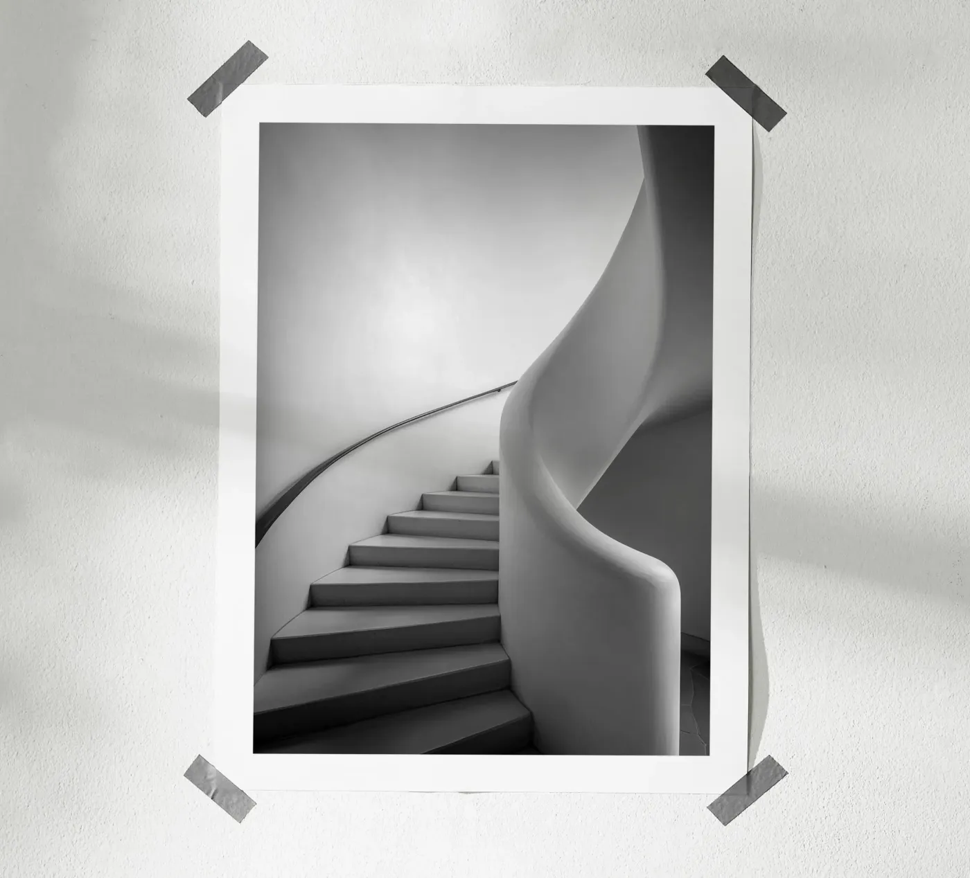 Scala fluida poster da Monochrome