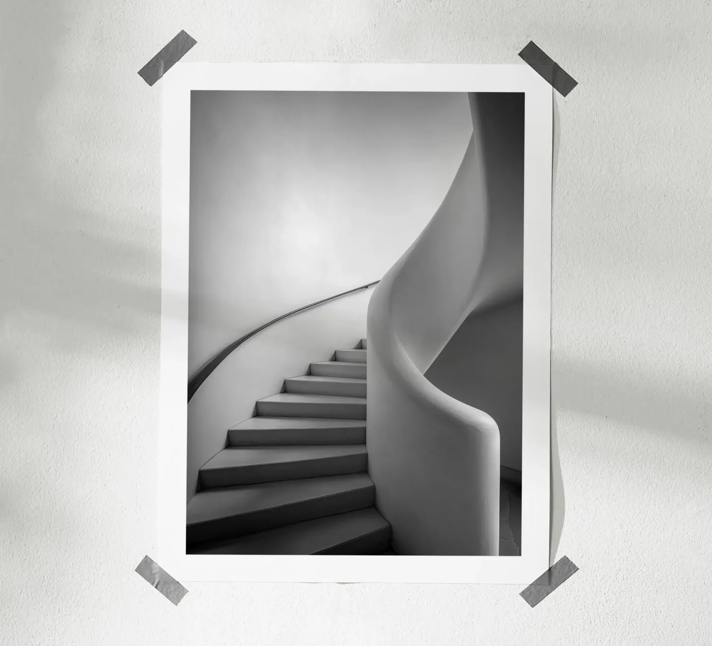 Scala fluida poster da Monochrome