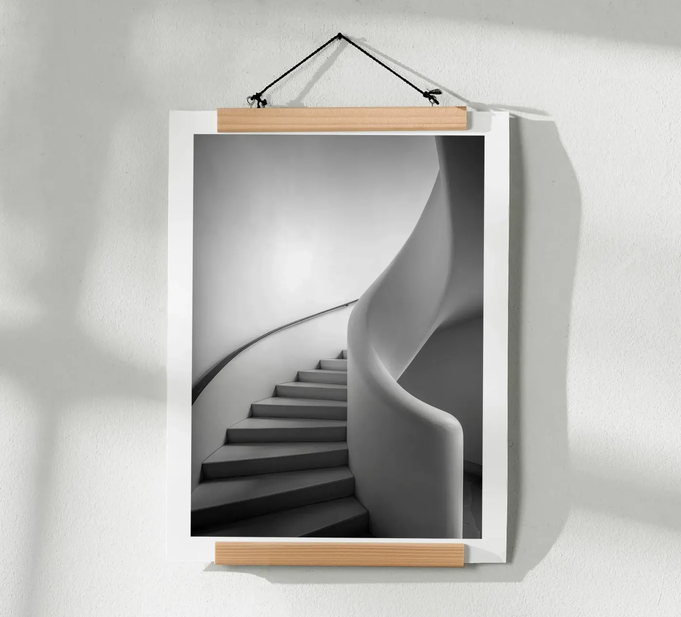 Scala fluida poster da Monochrome