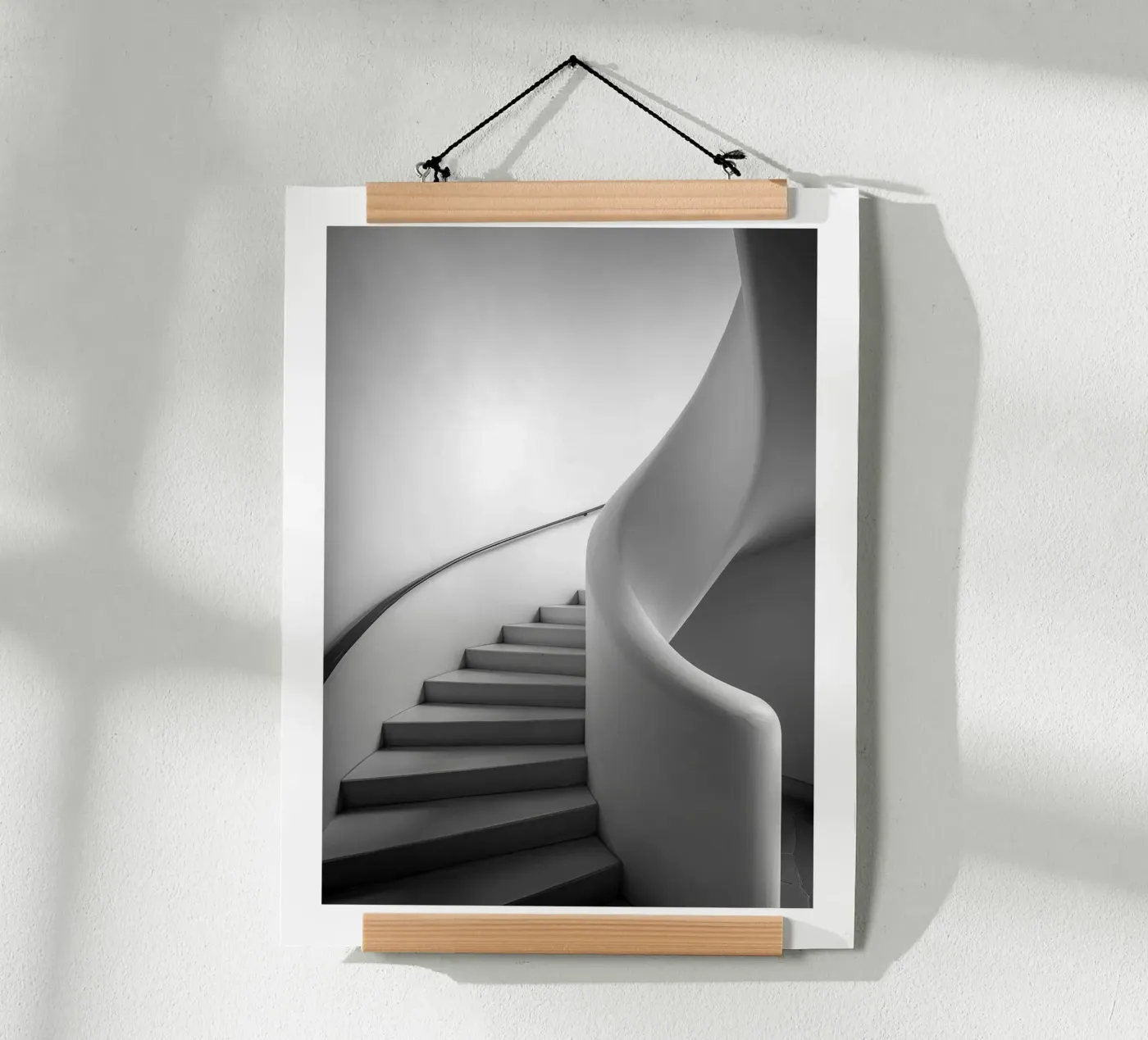 Scala fluida poster da Monochrome