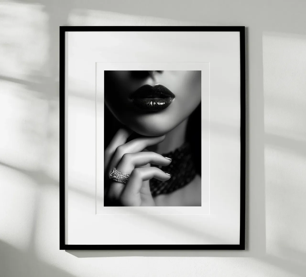 Nero glamour poster da Monochrome