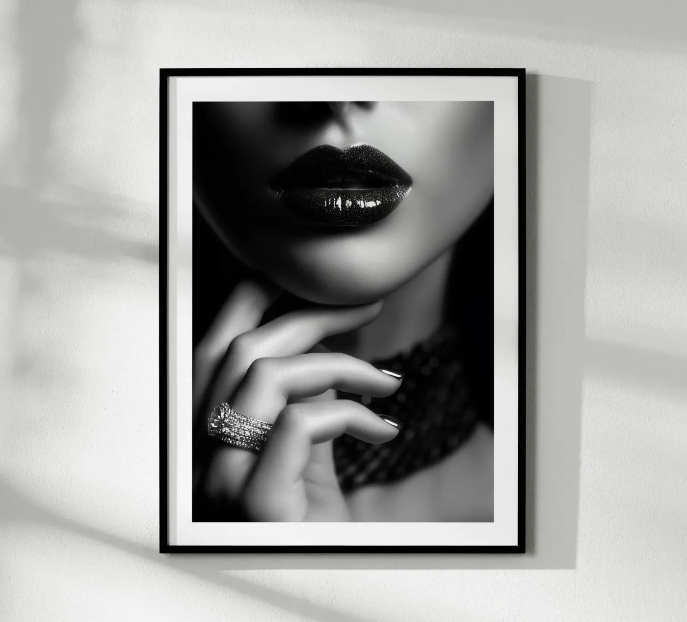 Nero glamour poster da Monochrome