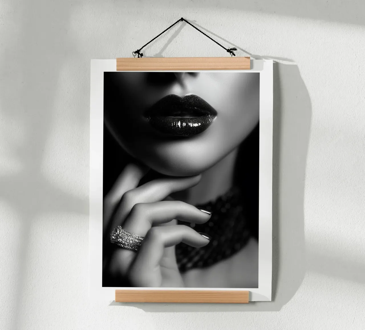 Nero glamour poster da Monochrome