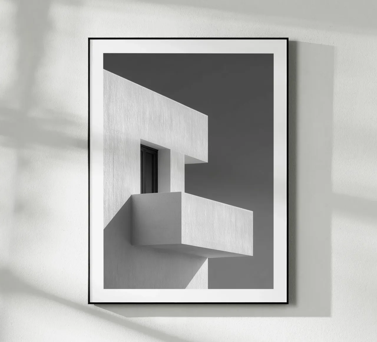 Balcon minimaliste plexiglass da Monochrome