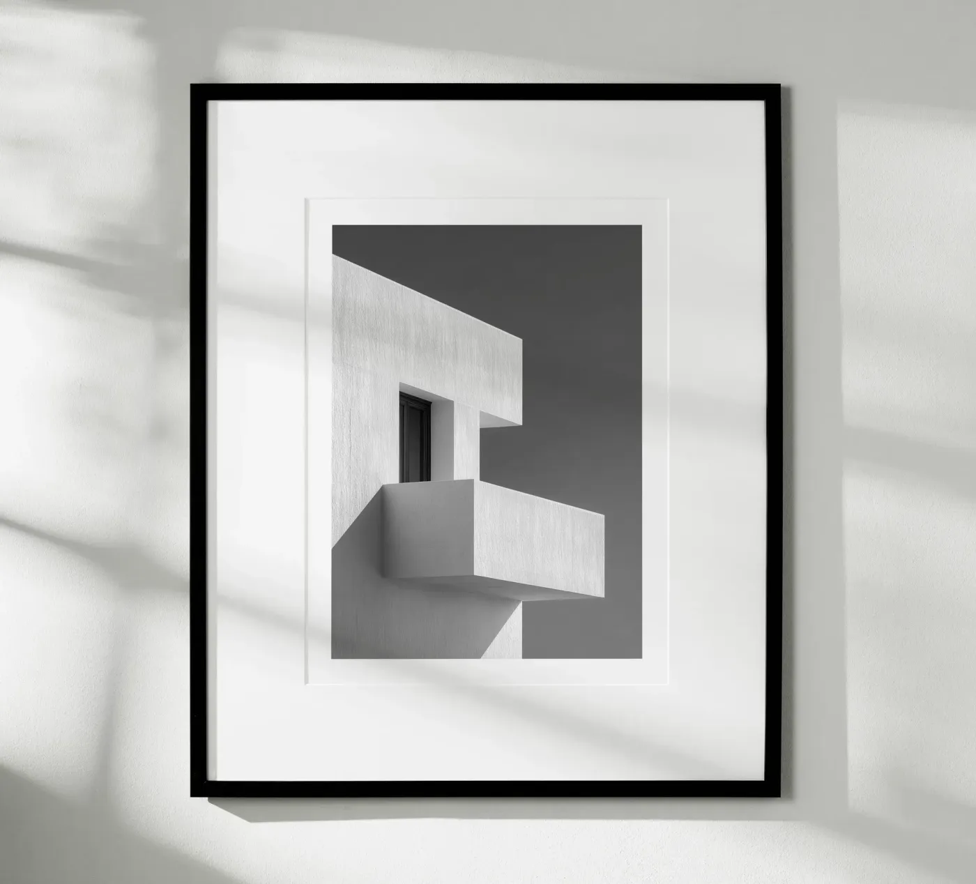 Balcon minimaliste poster da Monochrome