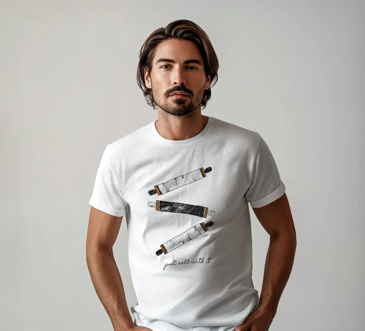 Lasciarsi andare e basta t-shirt da Orara Studio