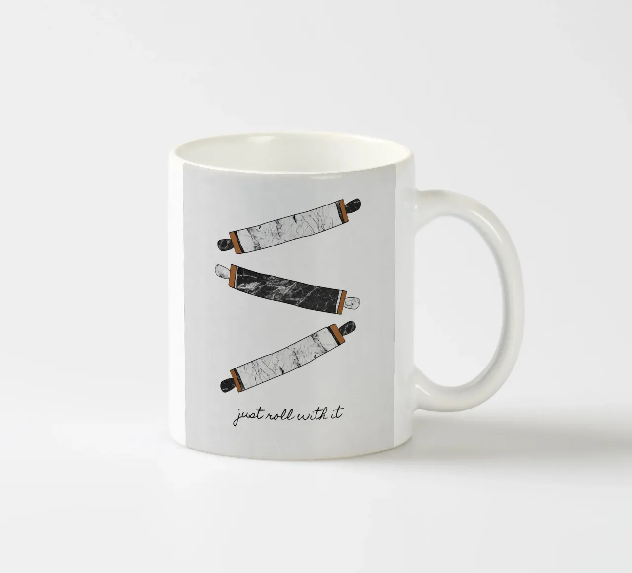 Lasciarsi andare e basta tazza in ceramica da Orara Studio