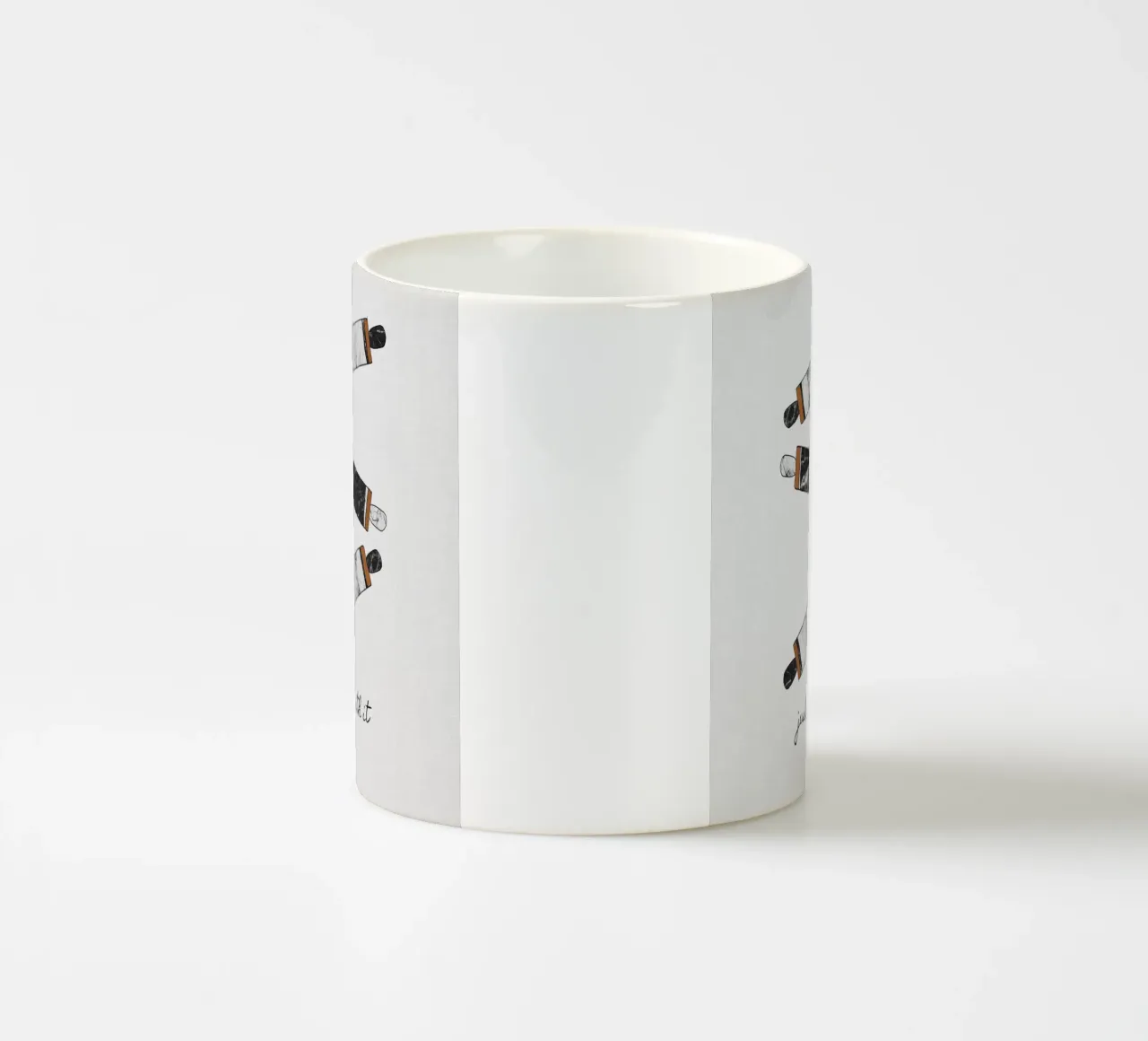 Lasciarsi andare e basta tazza in ceramica da Orara Studio