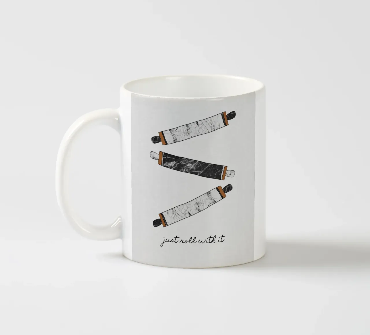 Lasciarsi andare e basta tazza in ceramica da Orara Studio