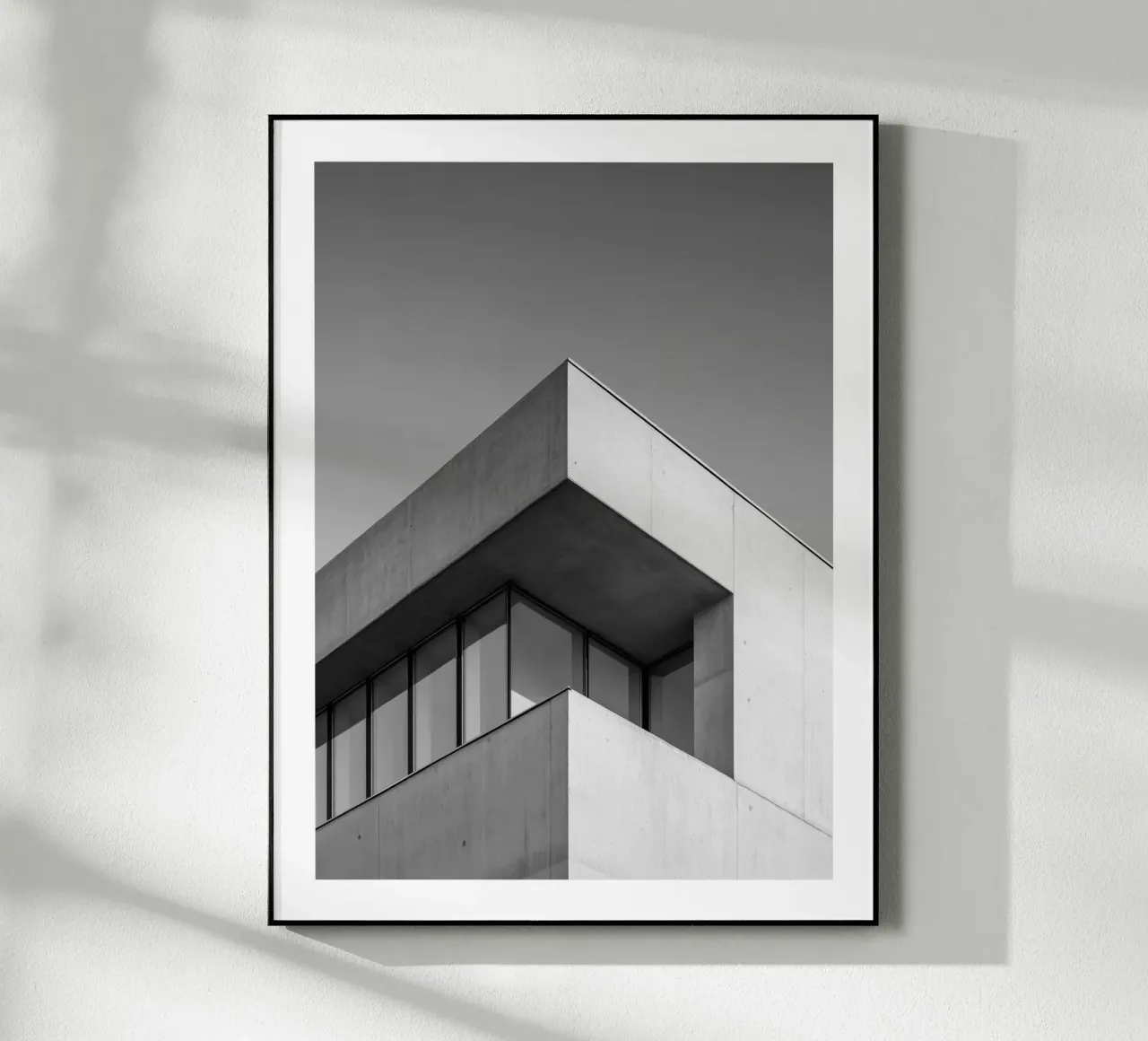 Angle brutal plexiglas de Monochrome